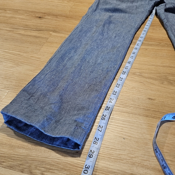 Banana Republic Chinos linen/cotton 31×30 | Sky Blue - Picture 6 of 10